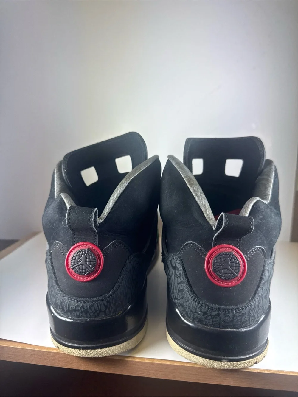 Air Jordan Spizike OG Men’s Size 11 Black Red Green High Top Athletic Sneakers